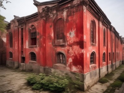 潜江市熊口供销合作社商贸大楼，岁月深处的红色地标与时代印记